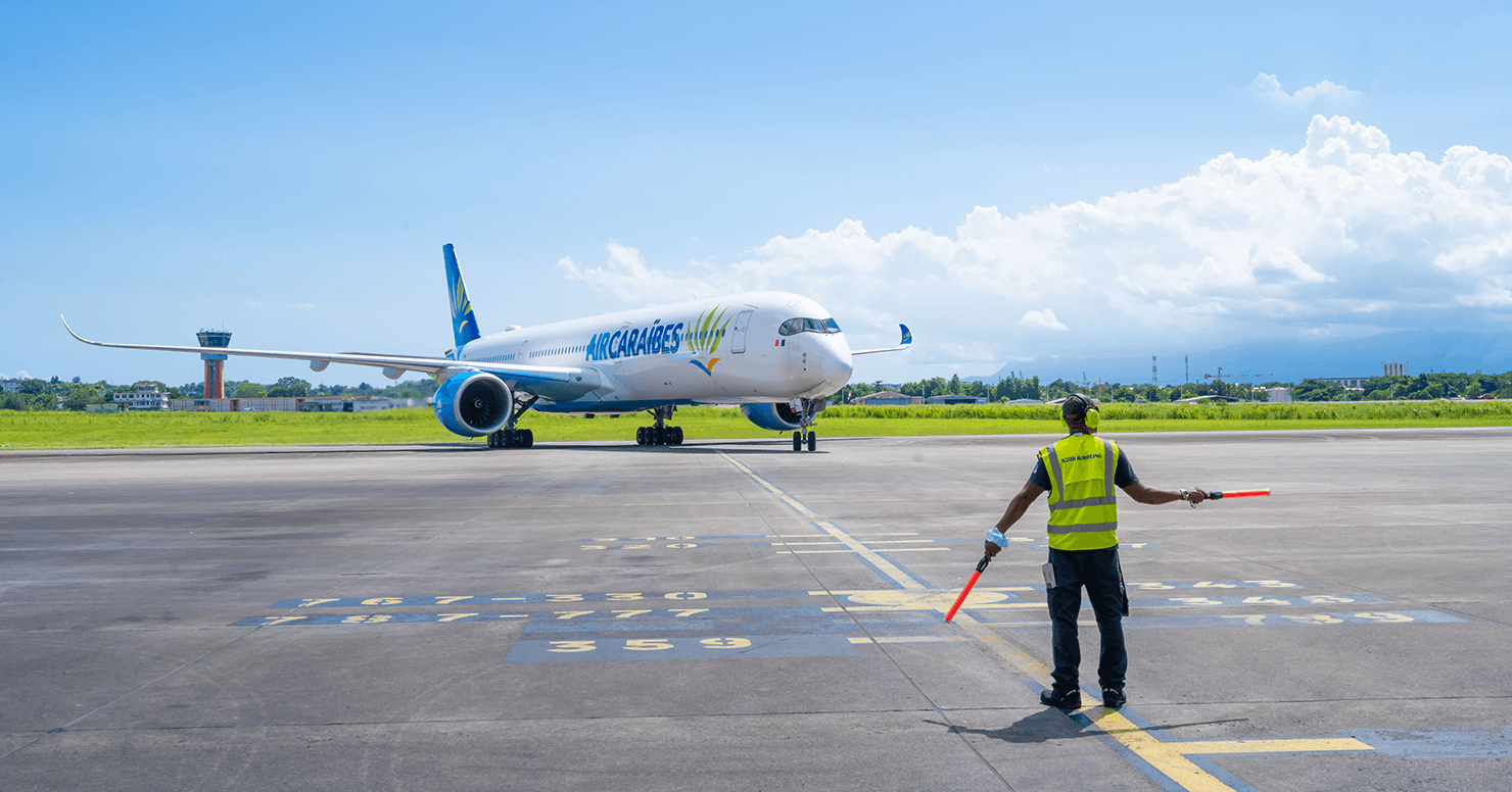Bienvenue à l'aéroport Guadeloupe Pôle Caraïbes